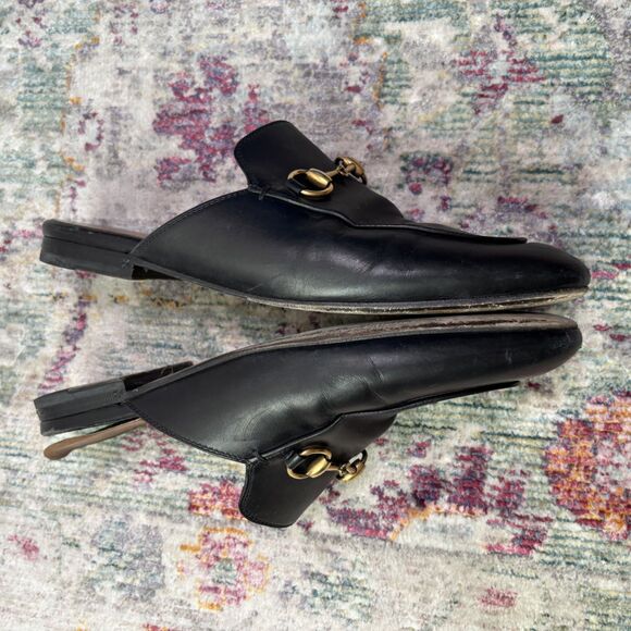 Gucci Princetown Mule Loafers - Picture 9 of 11